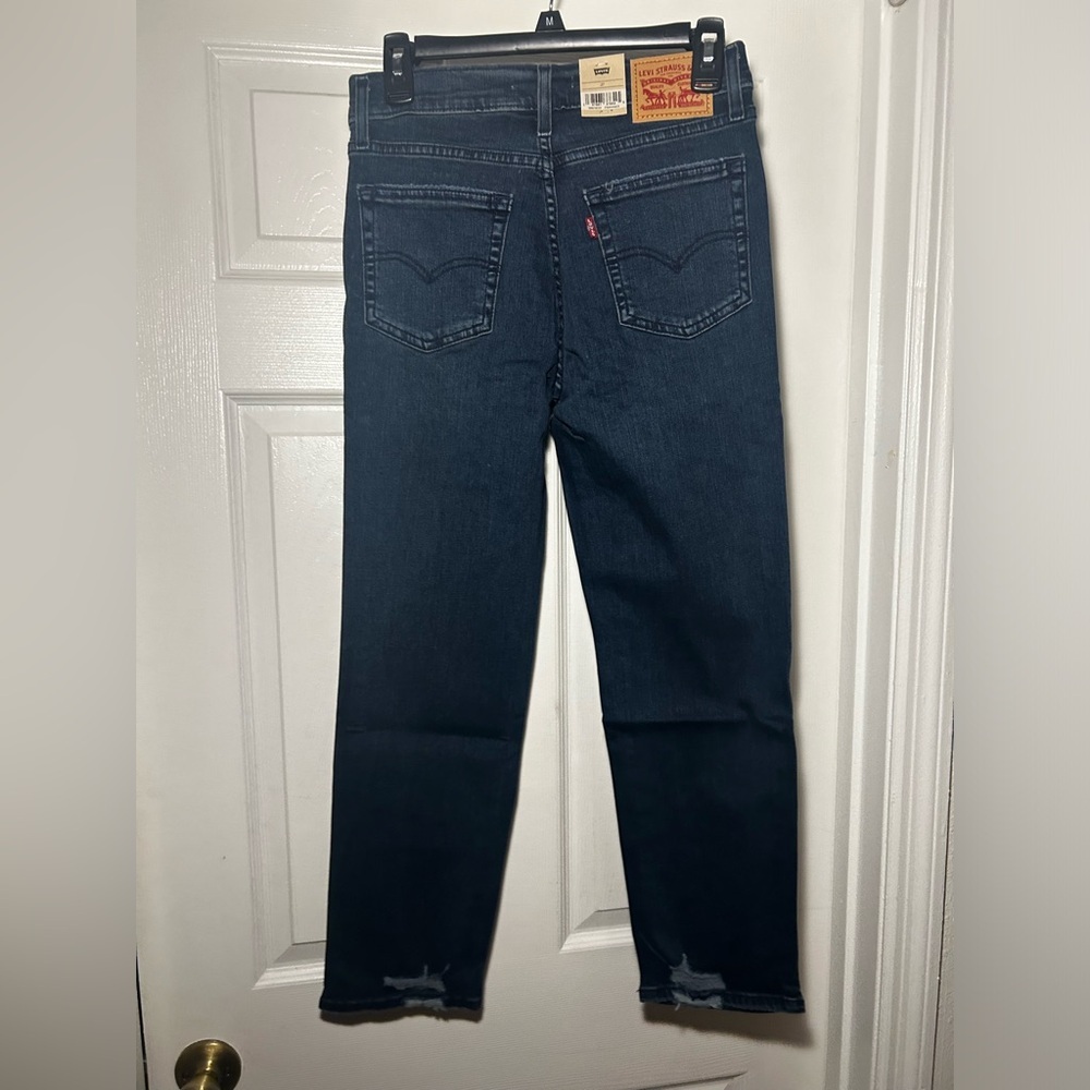 NWT 724 HIGH RISE STRAIGHT WOMEN'S JEANS - Picture 3 of 5